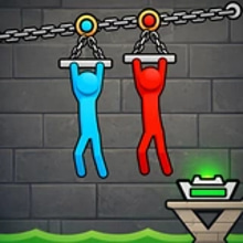 Play Fire and Water: Stick Adventures Online