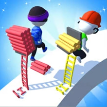 Play Ladder Rush: Build & Race Online