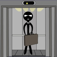 Stick: Two Elevator Escape