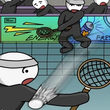 Play Stick Figure Badminton 2 Online