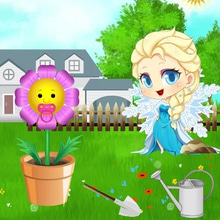 Play Baby Elsa Flower Care Online