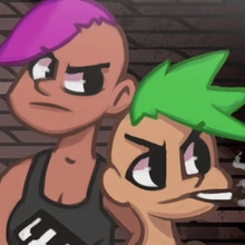 Punk Bitches vs the Army of the Undead