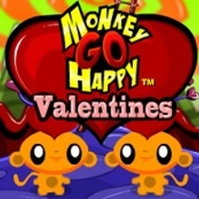 Play Monkey Go Happy Valentines Online