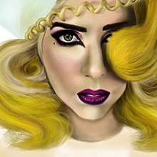 Play Lady Gaga Puzzle Online