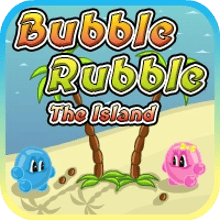 Play Bubble Rubble The island Online