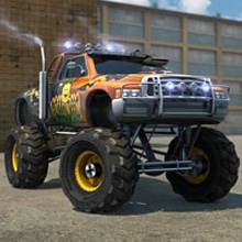 Play Monster Trucks 3D Parking  Online