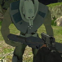 Play Killing Aliens 3D Online