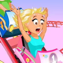 Play Crazy roller coaster Online