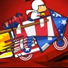 Play Kick Buttowski: Star Spangled Launcho Online