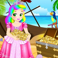 Play Princess Juliet Escapes Treasure Island  Online