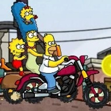 Play The Simpsons: Family Race Online