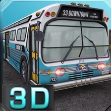 Play American Bus 3D Parking Online