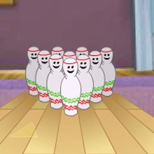 Play Tom and Jerry: bowling Online