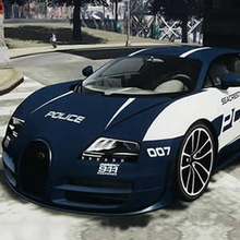 Play Bugatti Police Puzzle Online