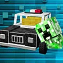 Play Minecraft Mega Parking Block Online