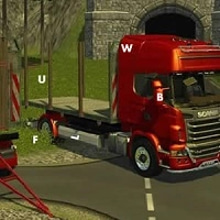 Play Logger Truck Hidden Letters Online