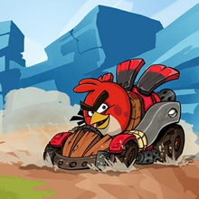 Play Angry Birds Race Puzzle Online