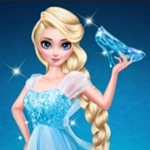 Play Elsa Glass Slipper Online