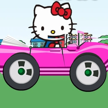 Play  Kitty Ride Car Online