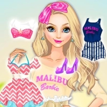 Play Elsa As Malibu Barbie Online
