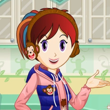 Play Monkey cake with Sara Online