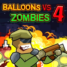 Play Balloons Vs Zombies 4 Online