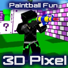 Play Paintball Fun 3d Pixel Online