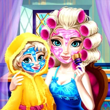 Play Ice Queen Mommy Real Makeover Online