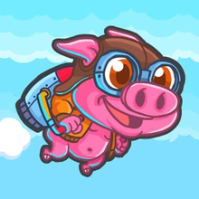 Play Rocket Pig Online