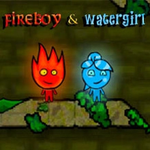 Play Fireboy and Watergirl: the forest temple Online