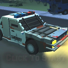 Play Blocky Zombie Highway Online