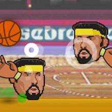 Play Sports Heads Basketball Online