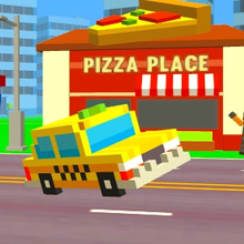 Play Pixel Road: Taxi Depot Online