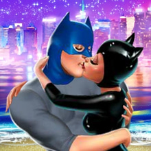 Play Catwoman Night Kissing Online