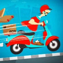 Play Crazy Courier Ride Online