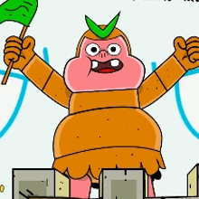 Play Clarence Time Wizard Online