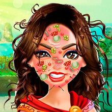 Play Wonder Woman Face Care and Make Up Online