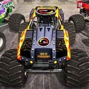 Monster Truck Impossible Stunt Track