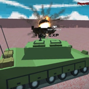 Helicopter and Tank Battle: Desert Storm