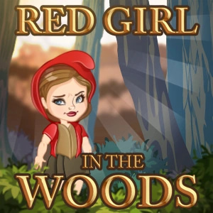 Red Girl in the Woods