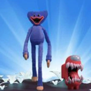 Huggy Wuggy and Anchovy Sky Run