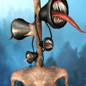 Siren Head Escape in the Forest
