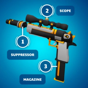 Upgrade Your Weapon: Shooter Game