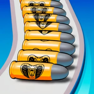 Snake of Bullets: Collect and Shoot!