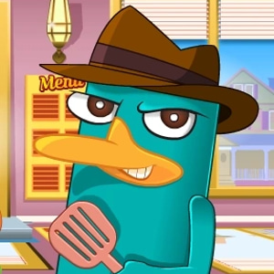 Perry Cooking American Hamburger