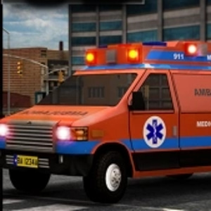 Emergency Van 3D Parking