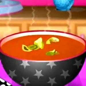 Abundance Tomato Soup With Basil Oil