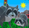 Play Raccoon Adventure: City Simulator 3D Online