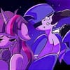 Play FNF with Twilight Sparkle and Mordecai Online