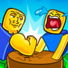 Play Obby Escape: Gym Arm Wrestling Online